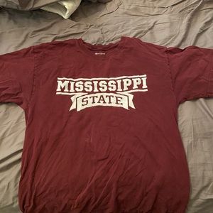 Mississippi State Champion College Tee, 100% Cotton (Size L)